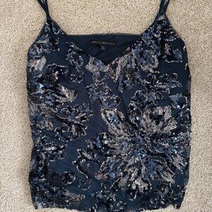 White House Black Market Embellished Top